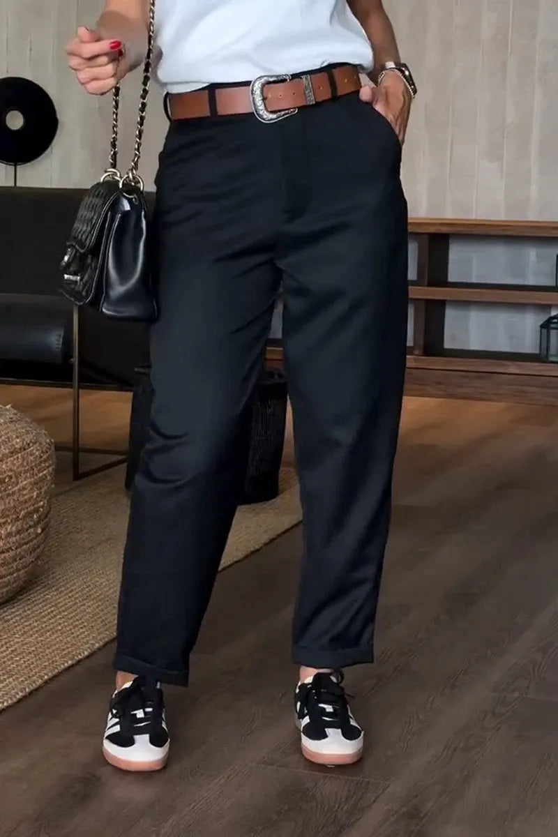Mathilda | Slimming Straight-Leg Comfort Pants